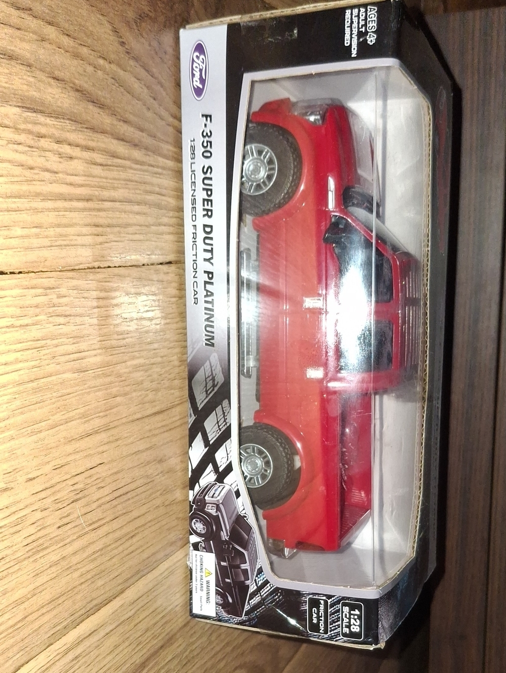 Ford Red F-350 Super Duty Toy Truck